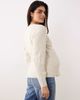 ASOS Maternity ASOS DESIGN Maternity wrap cardigan in oatmeal-Neutral - 4