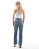 ASOS Petite ASOS DESIGN Petite 90s straight jeans in vintage wash-Gray - 2