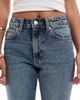 ASOS Petite ASOS DESIGN Petite 90s straight jeans in vintage wash-Gray - 4