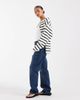 ASOS Petite ASOS DESIGN Petite 90s straight leg jeans in dark wash-Blue - 2