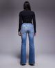 ASOS Petite ASOS DESIGN Petite bootcut jeans in midwash-Blue - 2
