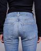 ASOS Petite ASOS DESIGN Petite bootcut jeans in midwash-Blue - 4