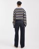 ASOS Petite ASOS DESIGN Petite comfort stretch straight leg jeans in rinse-Navy - 3