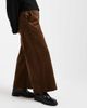 ASOS Petite ASOS DESIGN Petite corduroy wide leg ankle grazer pants in biscuit-Neutral - 2
