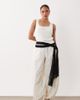 ASOS Petite ASOS DESIGN Petite cotton nylon blend pull on balloon pants in polka dot-Multi - 1