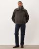 ASOS Petite ASOS DESIGN Petite formal oversized moto jacket with wool in charcoal-Gray - 3