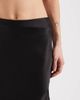 ASOS Petite ASOS DESIGN Petite lace hem fishtail maxi skirt in black - 4