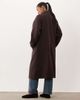 ASOS Petite ASOS DESIGN Petite longline double breasted coat in chocolate plum-Brown - 2