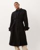 ASOS Petite ASOS DESIGN Petite longline oversized trench coat in black - 1