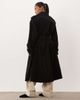 ASOS Petite ASOS DESIGN Petite longline oversized trench coat in black - 4