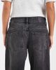 ASOS Petite ASOS DESIGN Petite low rise baggy jeans in washed black - 4