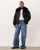 ASOS Petite ASOS DESIGN Petite MA1 bomber jacket with faux fur trim in black - 2