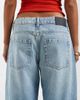 ASOS Petite ASOS DESIGN Petite oversized baggy boyfriend jeans in lightwash blue - 4
