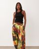 ASOS Petite ASOS DESIGN Petite oversized balloon pants in tropical print - part of a set-Multi - 1