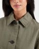 ASOS Petite ASOS DESIGN Petite short cotton harrington jacket in khaki-Green - 4