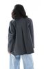 ASOS Petite ASOS DESIGN Petite short trench coat in navy - 4