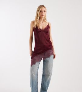 ASOS Petite ASOS DESIGN Petite slim barrel jeans in vintage wash-Blue