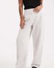 ASOS Petite ASOS DESIGN Petite slim leg pants in cord in cream-White - 1