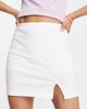 ASOS Petite ASOS DESIGN Petite split front tennis skort in white - 4