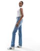 ASOS Tall ASOS DESIGN Tall 90s straight jeans in midwash-Blue - 2