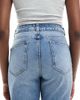ASOS Tall ASOS DESIGN Tall 90s straight jeans in midwash-Blue - 4