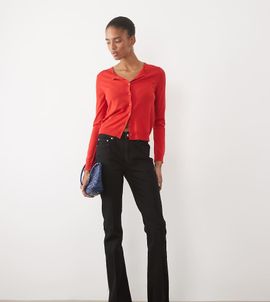 ASOS Tall ASOS DESIGN Tall bootcut flare jean in black