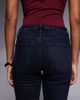 ASOS Tall ASOS DESIGN Tall bootcut jeans in blue black-Navy - 4