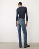 ASOS Tall ASOS DESIGN Tall comfort stretch straight leg jean in dark vintage wash-Blue - 3