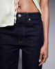 ASOS Tall ASOS DESIGN Tall comfort stretch straight leg jeans in rinse-Blue - 4