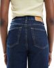 ASOS Tall ASOS DESIGN Tall comfort stretch straight leg jeans in rinse-Navy - 4