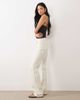 ASOS Tall ASOS DESIGN Tall comfort stretch straight leg jeans in white - 2