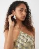 ASOS Tall ASOS DESIGN Tall diamond pattern fringe halter neck sequin embellished mini dress in gold - 3