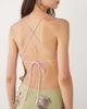 ASOS Tall ASOS DESIGN Tall ditsy embellished bias semi sheer chiffon maxi dress with open back in multi - 2