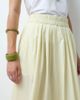 ASOS Tall ASOS DESIGN Tall elastic waist volume maxi skirt in buttermilk-Yellow - 4