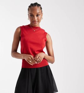 ASOS Tall ASOS DESIGN Tall flippy chiffon mini skirt in black