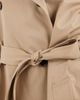 ASOS Tall ASOS DESIGN Tall longline water repellent trench coat in stone-Neutral - 3