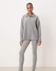 ASOS Tall ASOS DESIGN Tall lounge mix & match lightweight fleece leggings in light gray - 1