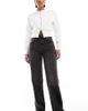 ASOS Tall ASOS DESIGN Tall low rise baggy jeans in washed black - 1