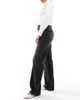 ASOS Tall ASOS DESIGN Tall low rise baggy jeans in washed black - 2