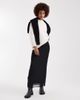 ASOS Tall ASOS DESIGN Tall mesh midi skirt in black - 2