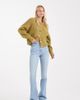ASOS Tall ASOS DESIGN Tall mid rise flare jeans in light mid wash-Blue - 1