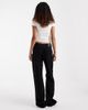 ASOS Tall ASOS DESIGN Tall oversized baggy boyfriend jeans in black - 3