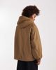 ASOS Tall ASOS DESIGN Tall oversized fleece lined rain coat in olive-Green - 4