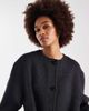 ASOS Tall ASOS DESIGN Tall premium wool rich longline coat with detachable scarf in charcoal-Gray - 4