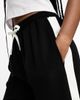 ASOS Tall ASOS DESIGN Tall pull-on pants with contrast panel in black - 3
