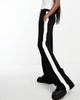 ASOS Tall ASOS DESIGN Tall pull-on pants with contrast panel in black - 4