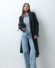 ASOS Tall ASOS DESIGN Tall single breasted chuck on overcoat in black - 1