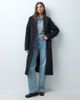 ASOS Tall ASOS DESIGN Tall single breasted chuck on overcoat in black - 3