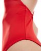 ASOS Tall ASOS DESIGN Tall skinny cross back swimsuit in red - 3