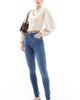 ASOS Tall ASOS DESIGN Tall skinny jeans in mid blue - 1